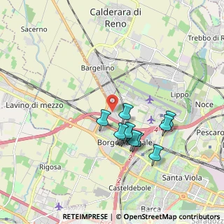 Mappa Via Maccaferri, 40132 Bologna BO, Italia (1.59636)