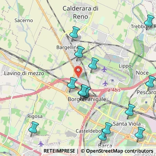 Mappa Via Maccaferri, 40132 Bologna BO, Italia (2.67857)