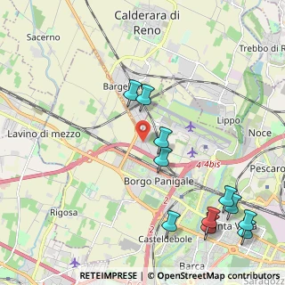 Mappa Via Maccaferri, 40132 Bologna BO, Italia (2.66182)