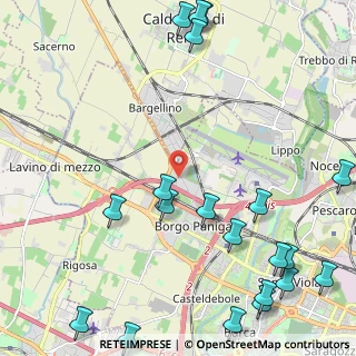 Mappa Via Maccaferri, 40132 Bologna BO, Italia (3.212)
