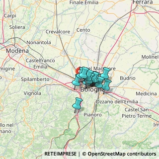 Mappa Via Maccaferri, 40132 Bologna BO, Italia (6.72462)