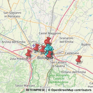 Mappa Via Lodovico Beccadelli, 40128 Bologna BO, Italia (4.92545)