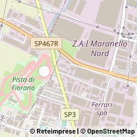 Mapa Maranello