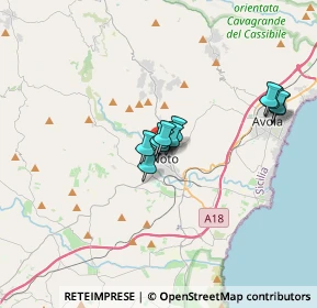 Mappa Vico Girasole, 96017 Noto SR, Italia (2.77909)