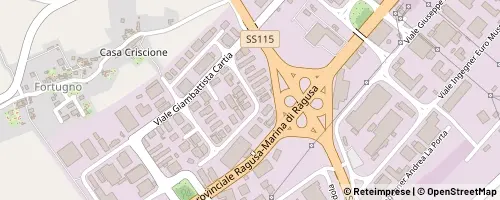 Mappa Ragusa