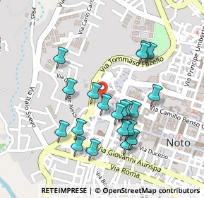 Mappa Via Orazio Bacci, 96017 Noto SR, Italia (0.246)