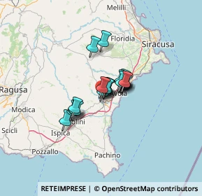 Mappa Via Orazio Bacci, 96017 Noto SR, Italia (7.9505)