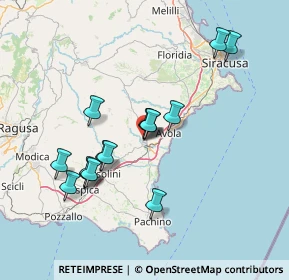 Mappa Via R. Trigona, 96017 Noto SR, Italia (15.052)