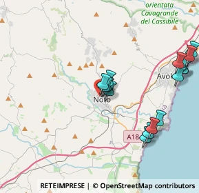 Mappa Via Giordano Bruno, 96017 Noto SR, Italia (4.702)