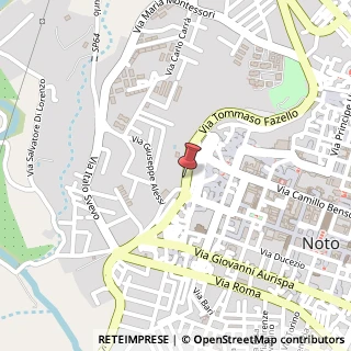 Mappa Via Tommaso Fazello, 19, 96017 Noto, Siracusa (Sicilia)