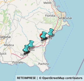 Mappa Via Salvatore Tafaro, 96017 Noto SR, Italia (10.43538)