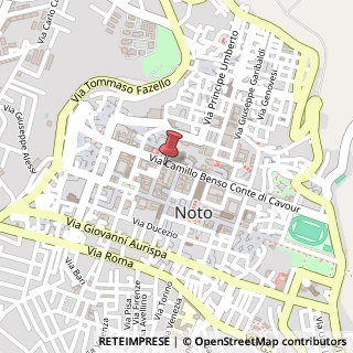 Mappa Via Rocco Pirri, 57, 96017 Noto SR, Italia, 96017 Noto, Siracusa (Sicilia)