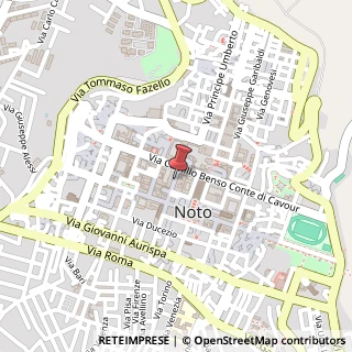 Mappa Via Corrado Nicolaci, 96017 Noto SR, Italia, 96017 Noto, Siracusa (Sicilia)