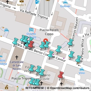 Mappa Via Vincenzo Gioberti, 96017 Noto SR, Italia (0.08571)