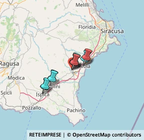 Mappa Via Silvio Spaventa, 96017 Noto SR, Italia (7.54)