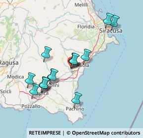 Mappa Via Baccarini, 96017 Noto SR, Italia (15.03)