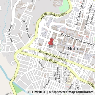 Mappa Via Ducezio, 31, 96017 Noto SR, Italia, 96017 Noto, Siracusa (Sicilia)