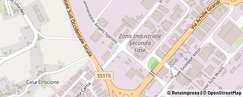 Mappa Ragusa