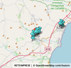 Mappa Via Fazello Tommaso, 96017 Noto SR, Italia (2.85455)