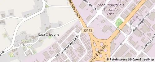 Mappa Ragusa