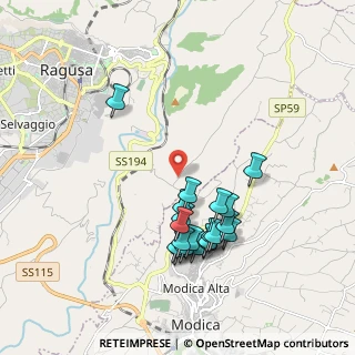 Mappa Strada vicinale, 97015 Modica RG, Italia (2.08)
