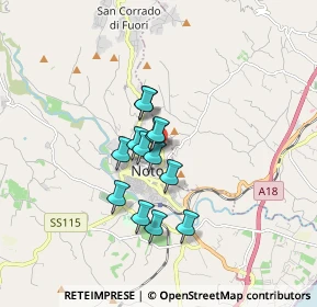 Mappa Via Genovesi, 96017 Noto SR, Italia (1.28231)