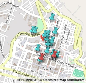 Mappa Via Giavanti, 96017 Noto SR, Italia (0.184)