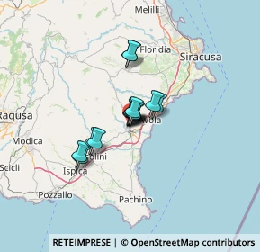 Mappa Piazza Francesco Crispi, 96017 Noto SR, Italia (7.97214)