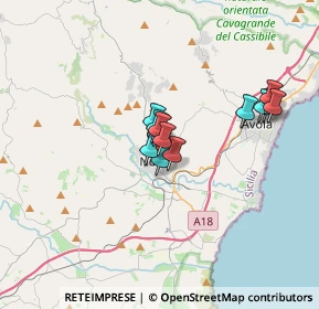 Mappa Piazza Francesco Crispi, 96017 Noto SR, Italia (2.89)