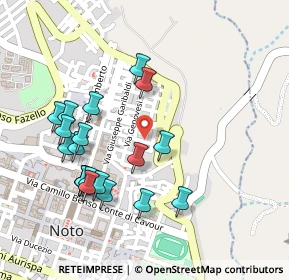 Mappa Piazza Francesco Crispi, 96017 Noto SR, Italia (0.2805)
