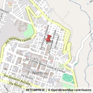 Mappa Piazza Giuseppe Mazzini, 96012 Noto SR, Italia, 96012 Noto, Siracusa (Sicilia)