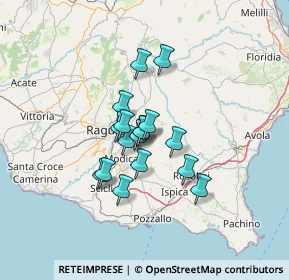 Mappa C.da Palazzelle, 97016 Modica RG, Italia (10.07588)