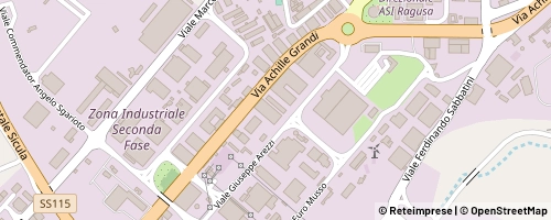 Mappa Ragusa