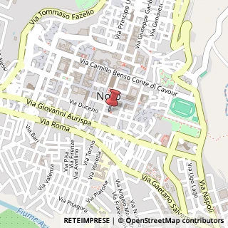 Mappa Strada Alfredo Baccarini, 5, 96017 Noto, Siracusa (Sicilia)