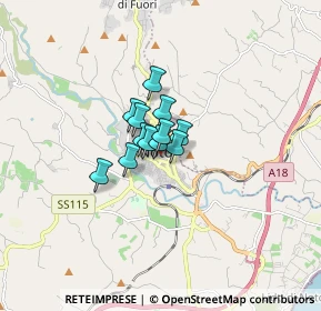 Mappa Via Zanardelli, 96017 Noto SR, Italia (0.80333)