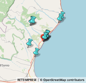 Mappa Piazza Omero, 87075 Trebisacce CS, Italia (4.51929)