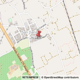 Mappa Via A. Meucci, 9, 73034 Gagliano del Capo, Lecce (Puglia)