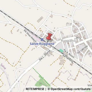 Mappa Via stazione, 73034 Salve, Lecce (Puglia)