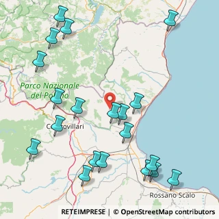 Mappa Via Zito Arciprete, 87070 Cerchiara di Calabria CS, Italia (23.0395)