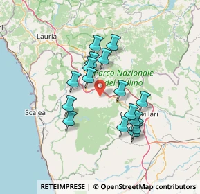 Mappa Contrada Campotenese, 87016 Morano Calabro CS, Italia (12.63938)