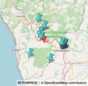 Mappa Contrada Campotenese, 87016 Morano Calabro CS, Italia (12.34467)