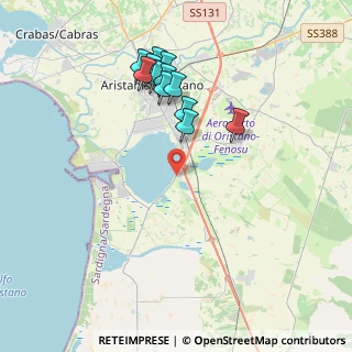 Mappa Loc. Zinnigas, 09096 Santa giusta OR, Italia (4.08583)