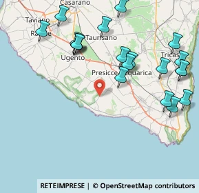 Mappa SP193, 73054 Presicce LE, Italia (10.4705)