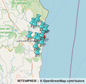 Mappa VM9J+HJ, 08048 Lanusei NU, Italia (9.05154)