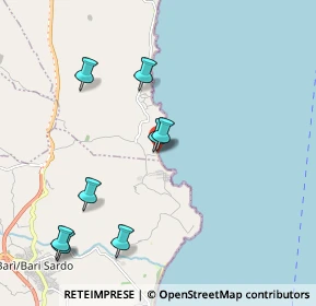 Mappa Lido di Cea, 08048 Tortolì NU, Italia (2.2625)