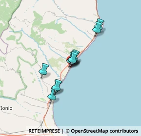 Mappa Via Cemento, 87075 Trebisacce CS, Italia (4.95091)