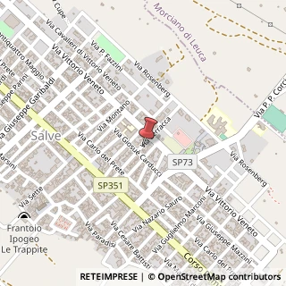 Mappa Via Serracca, 46, 73050 Salve, Lecce (Puglia)