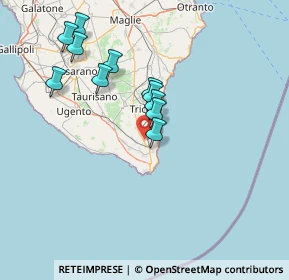 Mappa Via T. Fiore, 73034 Gagliano del capo LE, Italia (14.58273)
