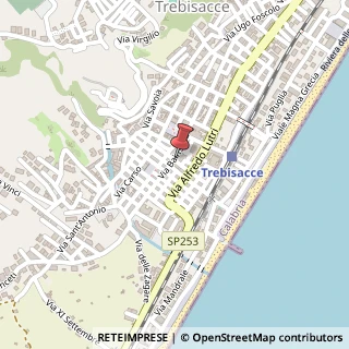 Mappa Via Regina Elena, 42, 87075 Trebisacce, Cosenza (Calabria)