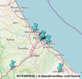 Mappa Via Silvio Spaventa, 65126 Pescara PE, Italia (33.32933)